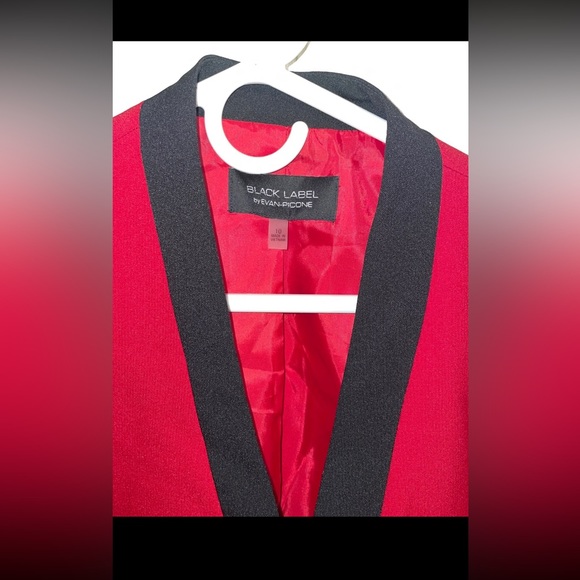 NWT !!!Womens size 10 (M) Blazer Poly blend Black Label Business Formal - Picture 3 of 14